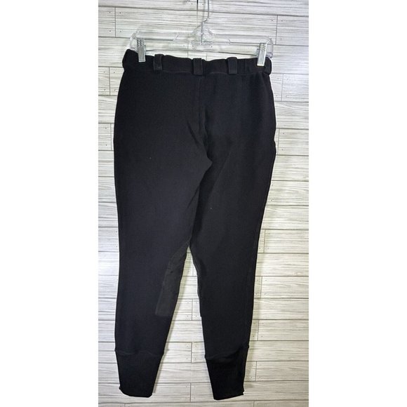 Tuff Rider Horseback Riding Equestrian Ribbed Knee Patch Breeches‎ Pants Gray - Picture 2 of 10